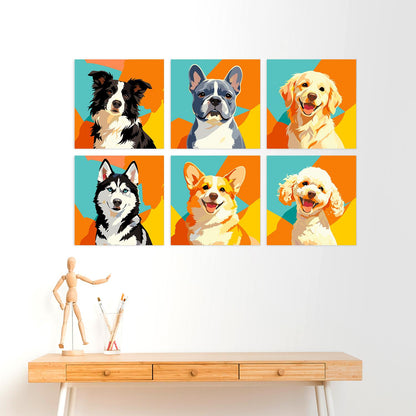 Pop-Art Pup Portraits mini board kit – image 22