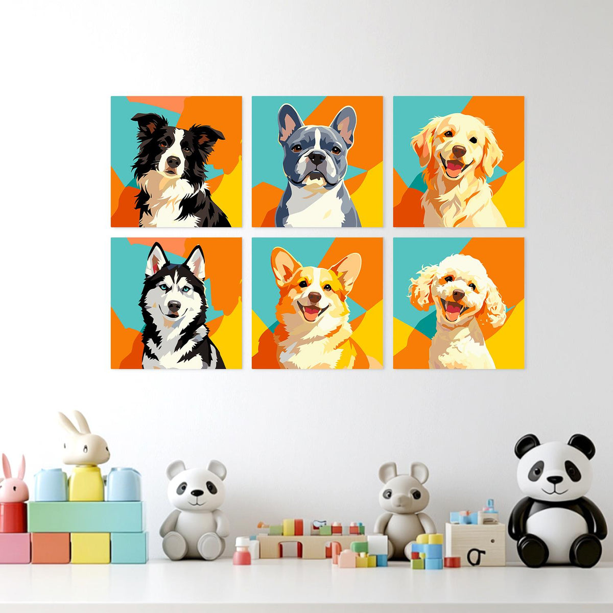Pop-Art Pup Portraits mini board kit – image 24