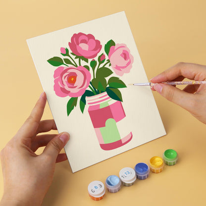 Tin-Can Sunflowers and Lavender mini board kit – image 8