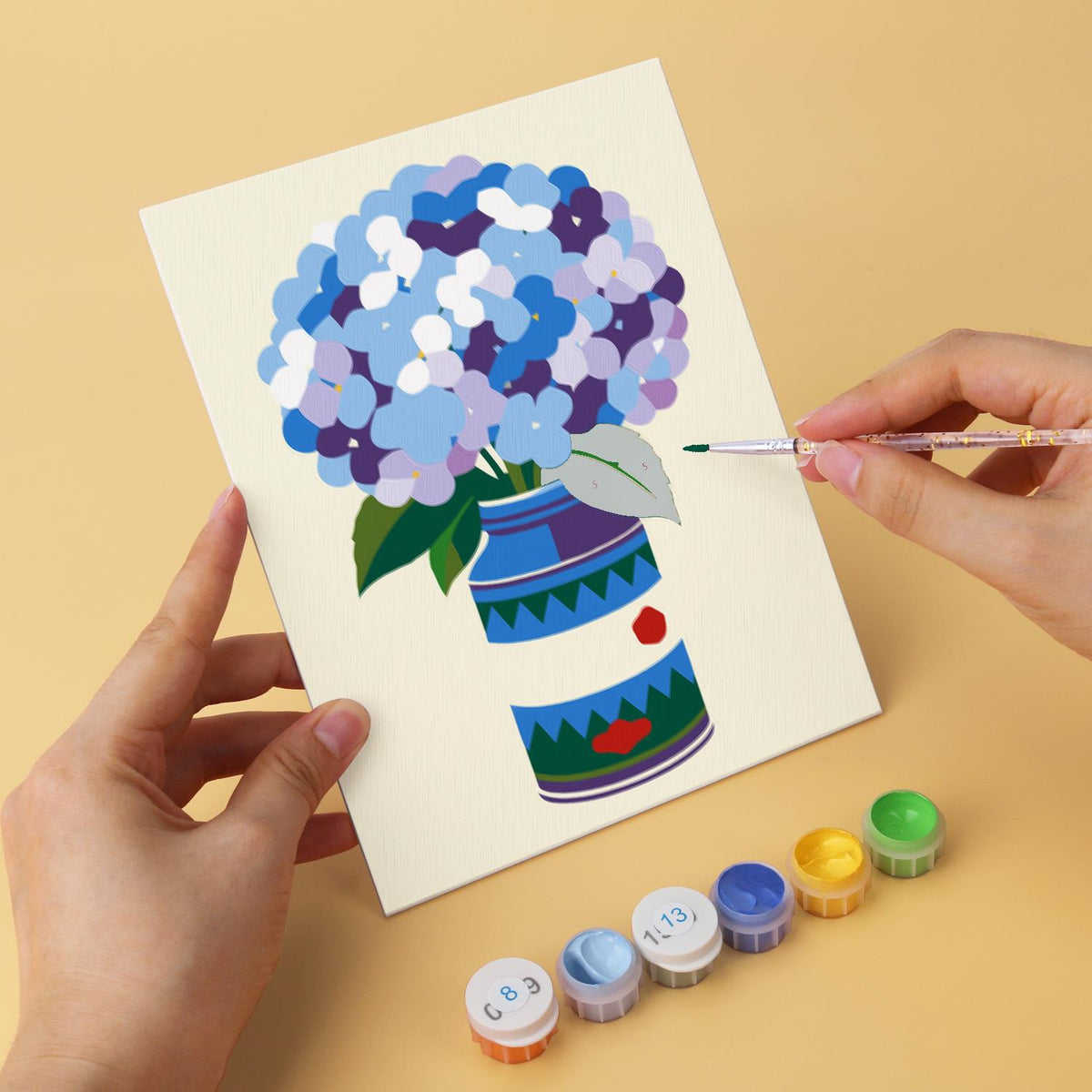 Tin-Can Sunflowers and Lavender mini board kit – image 9