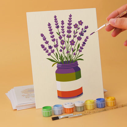 Tin-Can Sunflowers and Lavender mini board kit – image 12