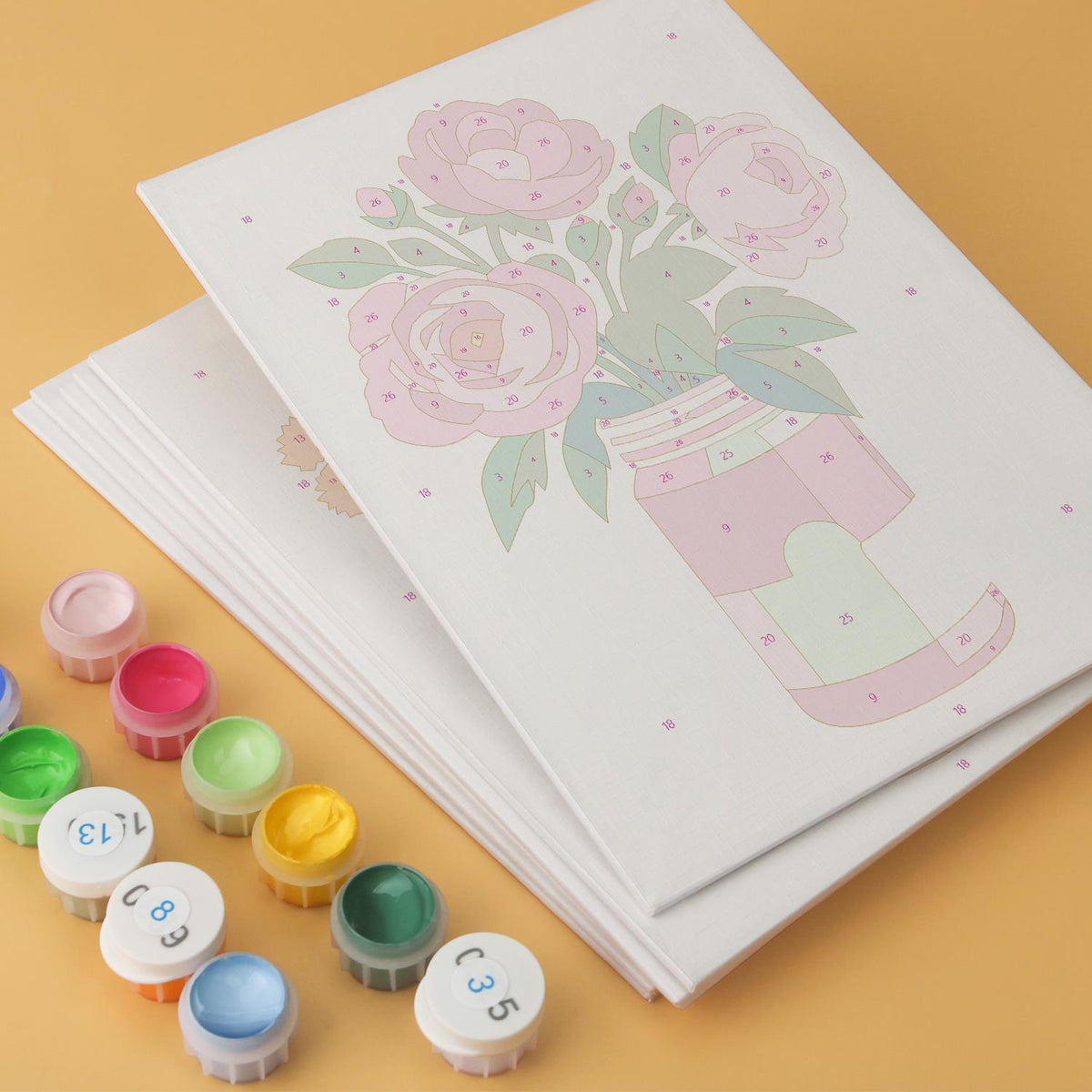 Tin-Can Sunflowers and Lavender mini board kit – image 13