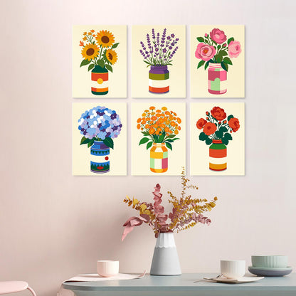 Tin-Can Sunflowers and Lavender mini board kit – image 22