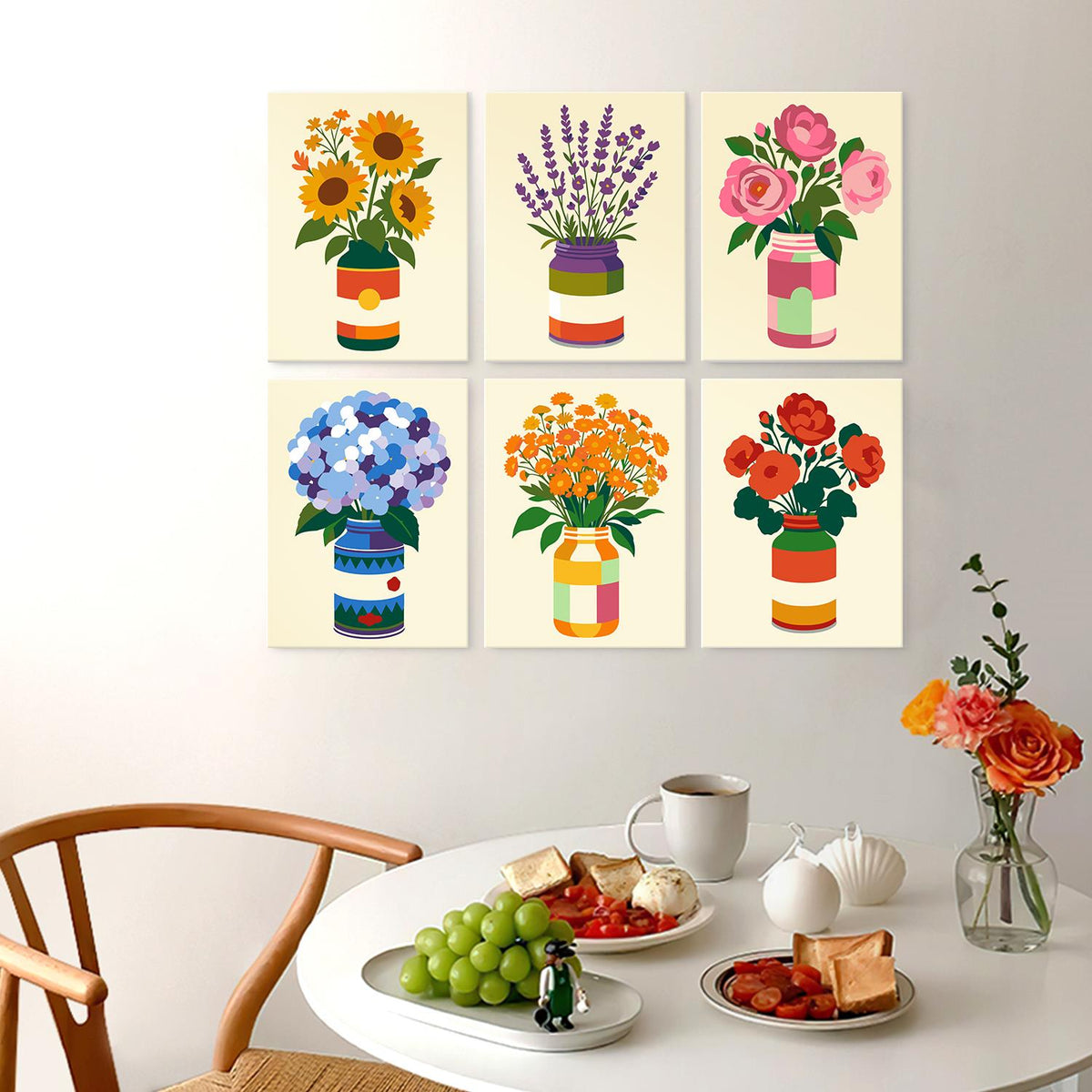 Tin-Can Sunflowers and Lavender mini board kit – image 24