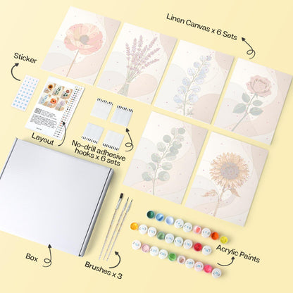 Boho Neutral Single Stems mini board kit – image 15