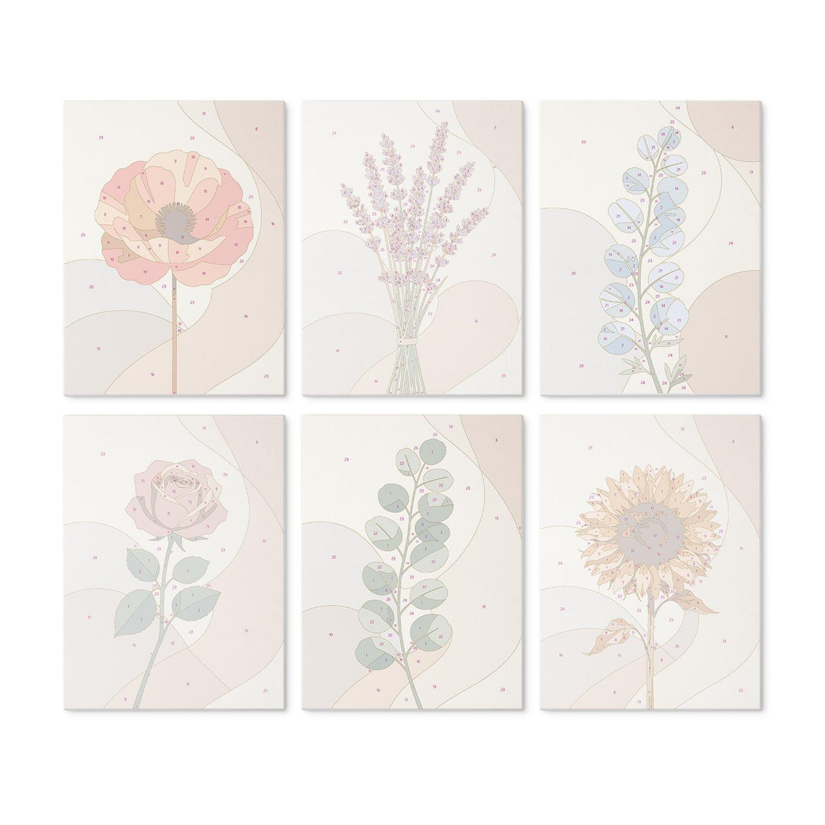 Boho Neutral Single Stems mini board kit – image 17