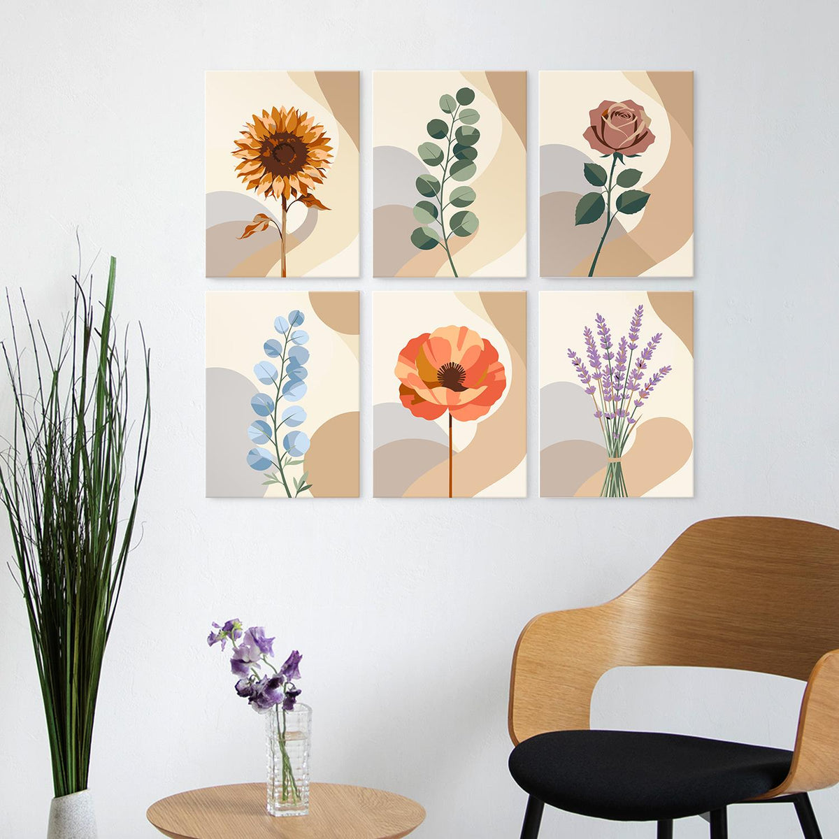 Boho Neutral Single Stems mini board kit – image 22