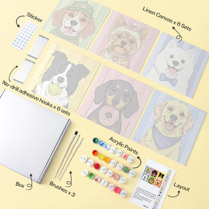 Donut Dachshund and Pup Pals mini board kit – image 15