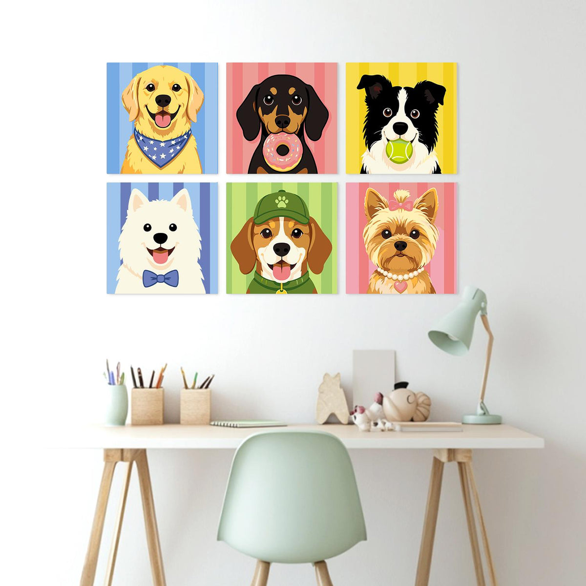 Donut Dachshund and Pup Pals mini board kit – image 24