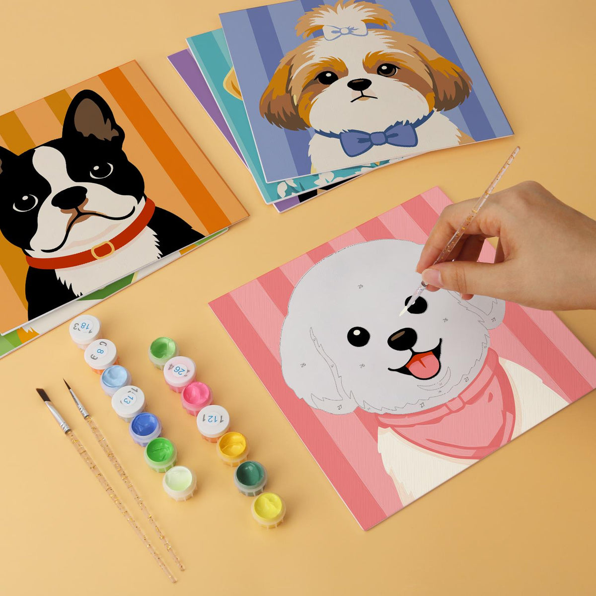 Cool Shades Doggy Portraits mini board kit – image 7