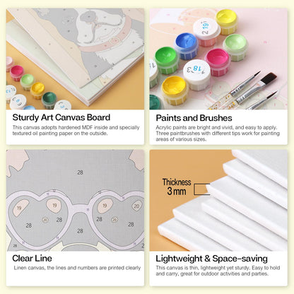 Cool Shades Doggy Portraits mini board kit – image 18