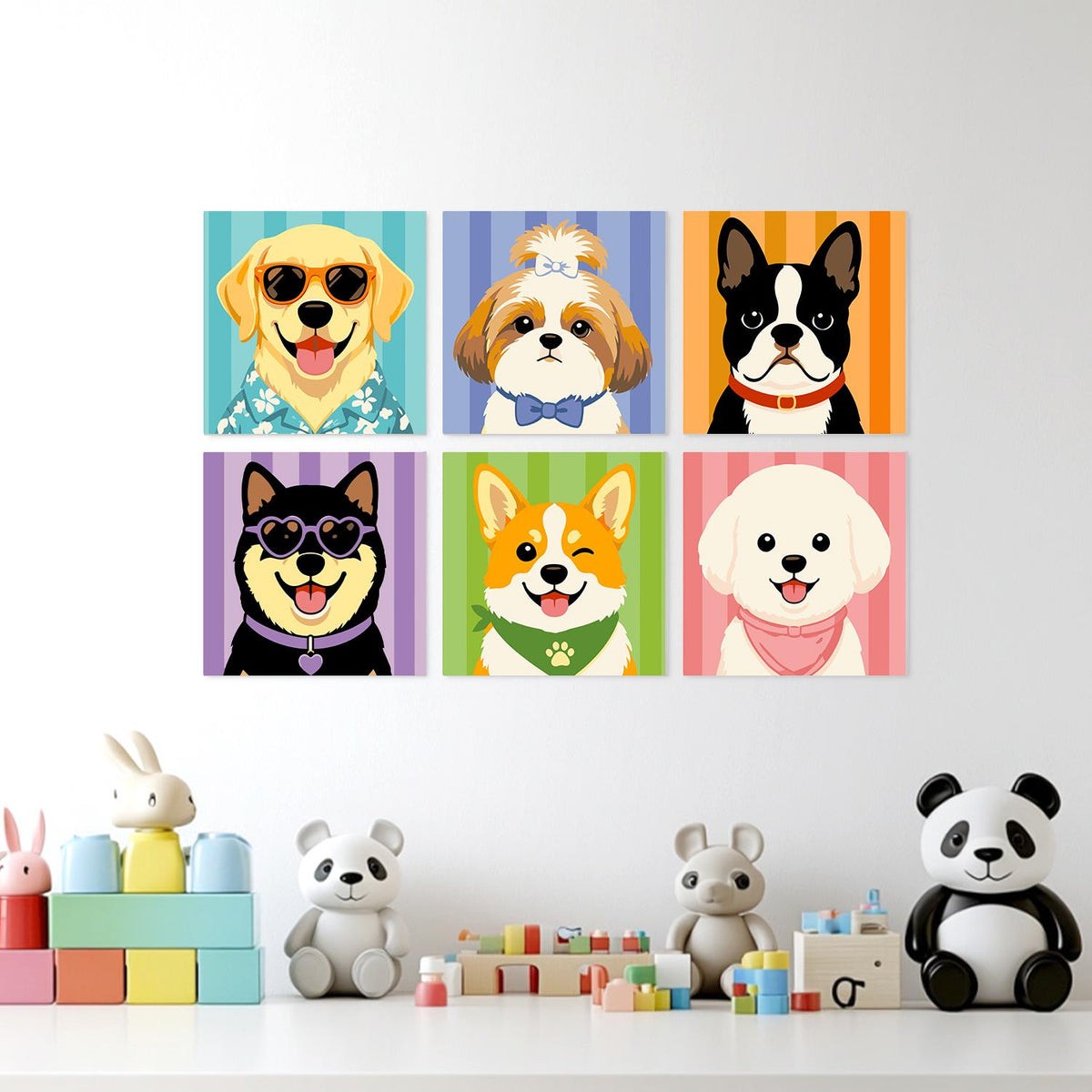 Cool Shades Doggy Portraits mini board kit – image 22