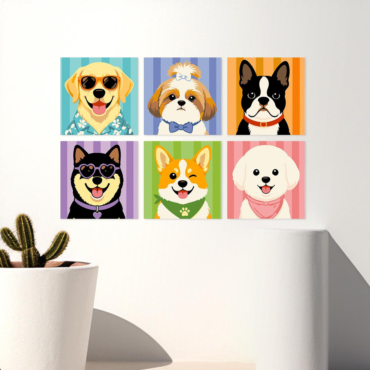 Cool Shades Doggy Portraits mini board kit – image 23