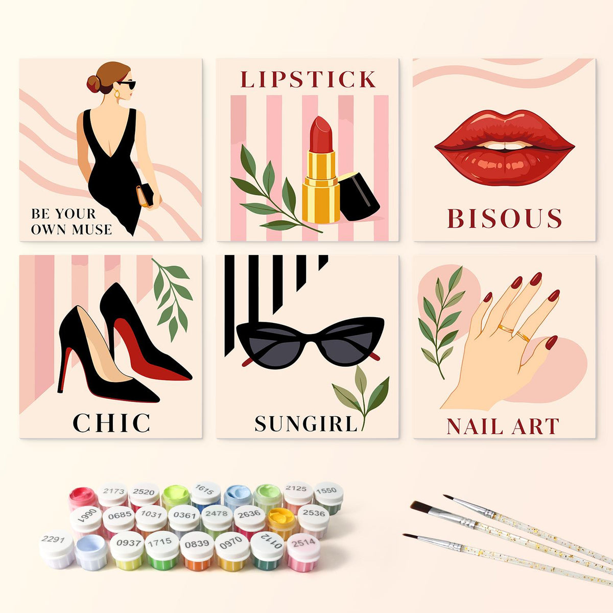 Bisous Lips and Cat-Eye Shades mini board kit – image 3