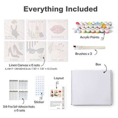 Bisous Lips and Cat-Eye Shades mini board kit – image 16