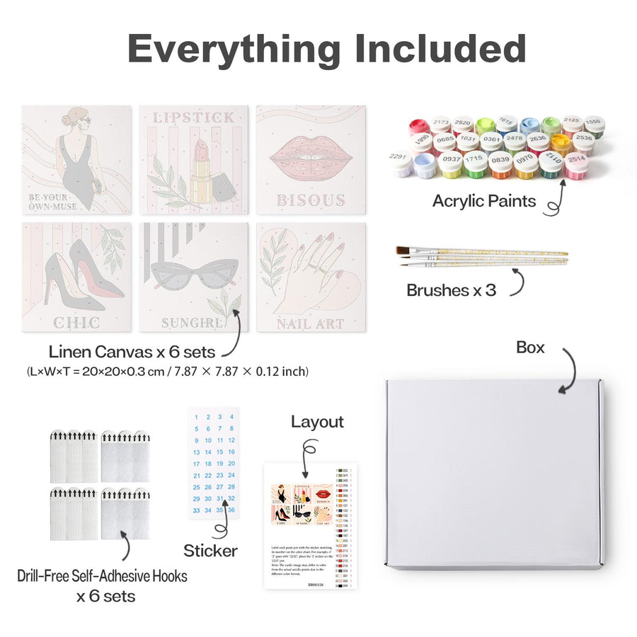 Mini board kit contents