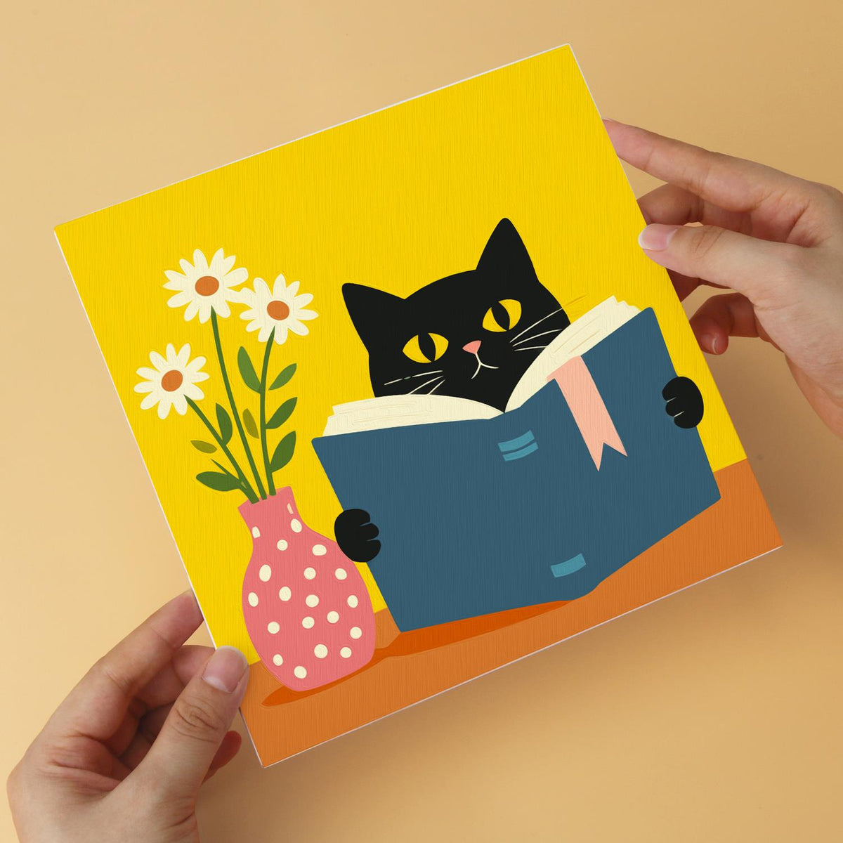 Bookworm Cats and Vases mini board kit – image 10