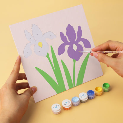 Sunflowers, Irises and Tulips mini board kit – image 9