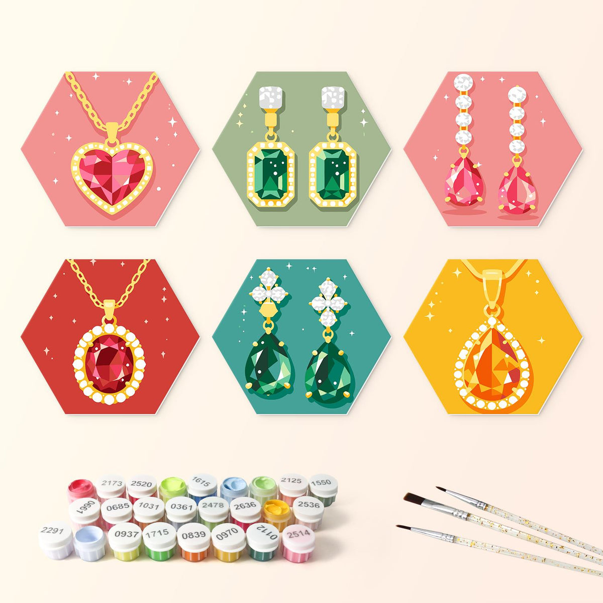 Ruby and Emerald Jewels mini board kit – image 3