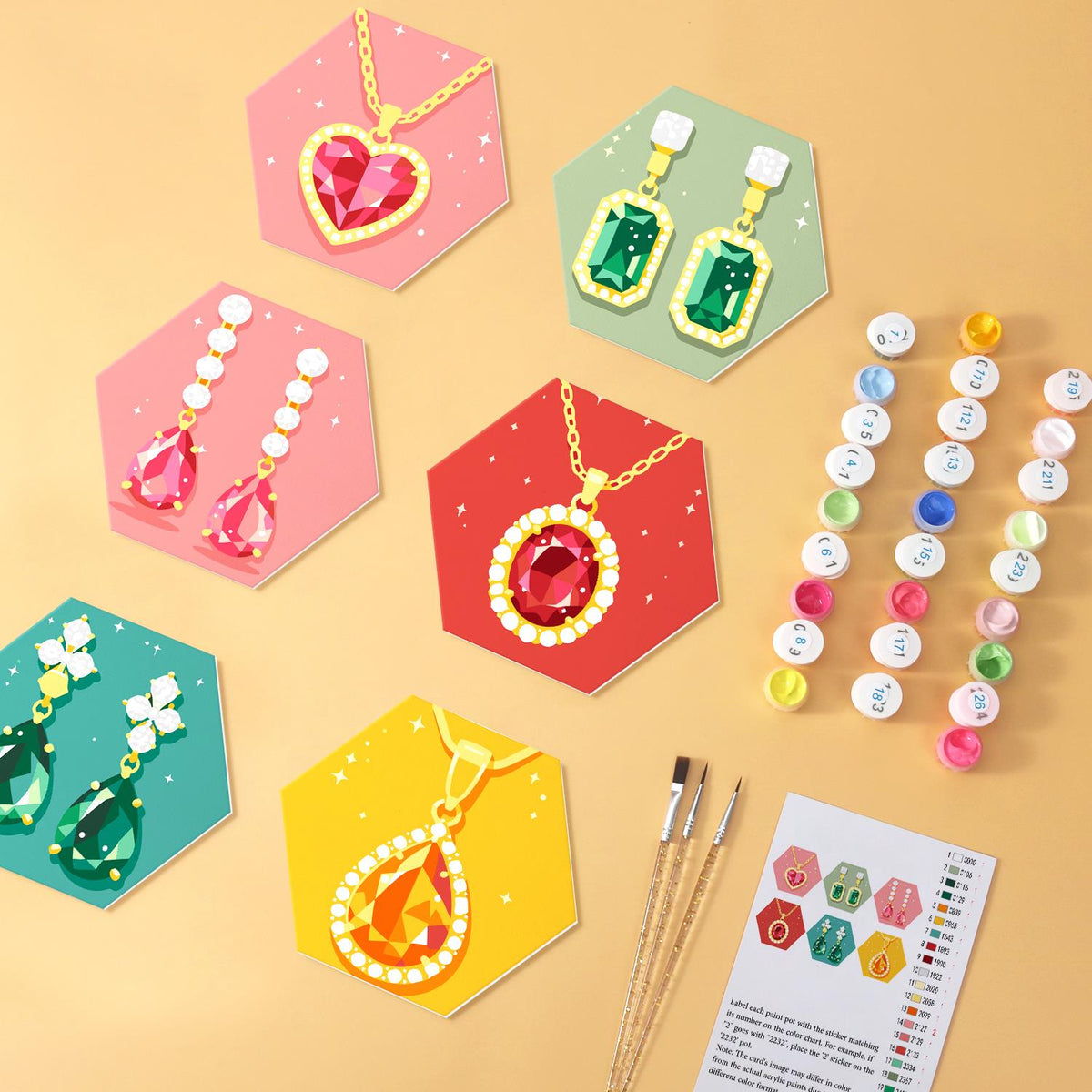 Ruby and Emerald Jewels mini board kit – image 6
