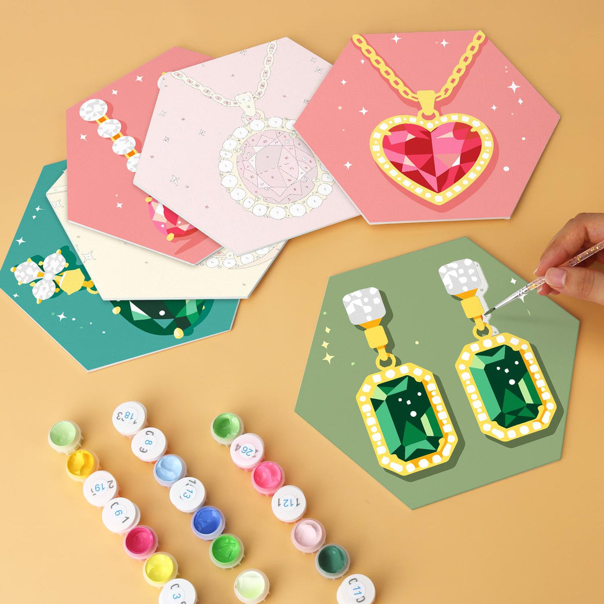Ruby and Emerald Jewels mini board kit – image 7