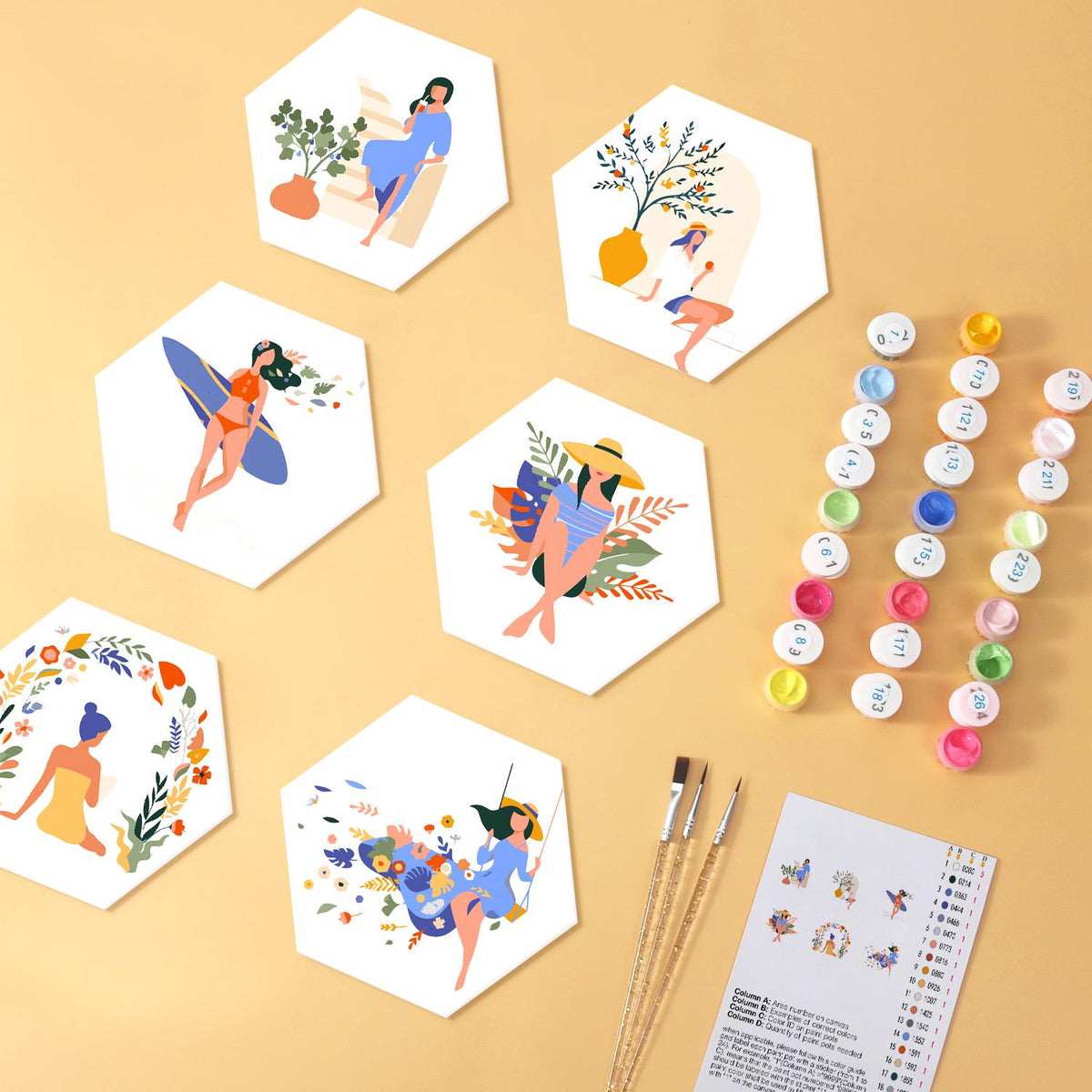 Wildflower and Surf Daydreams mini board kit – image 6