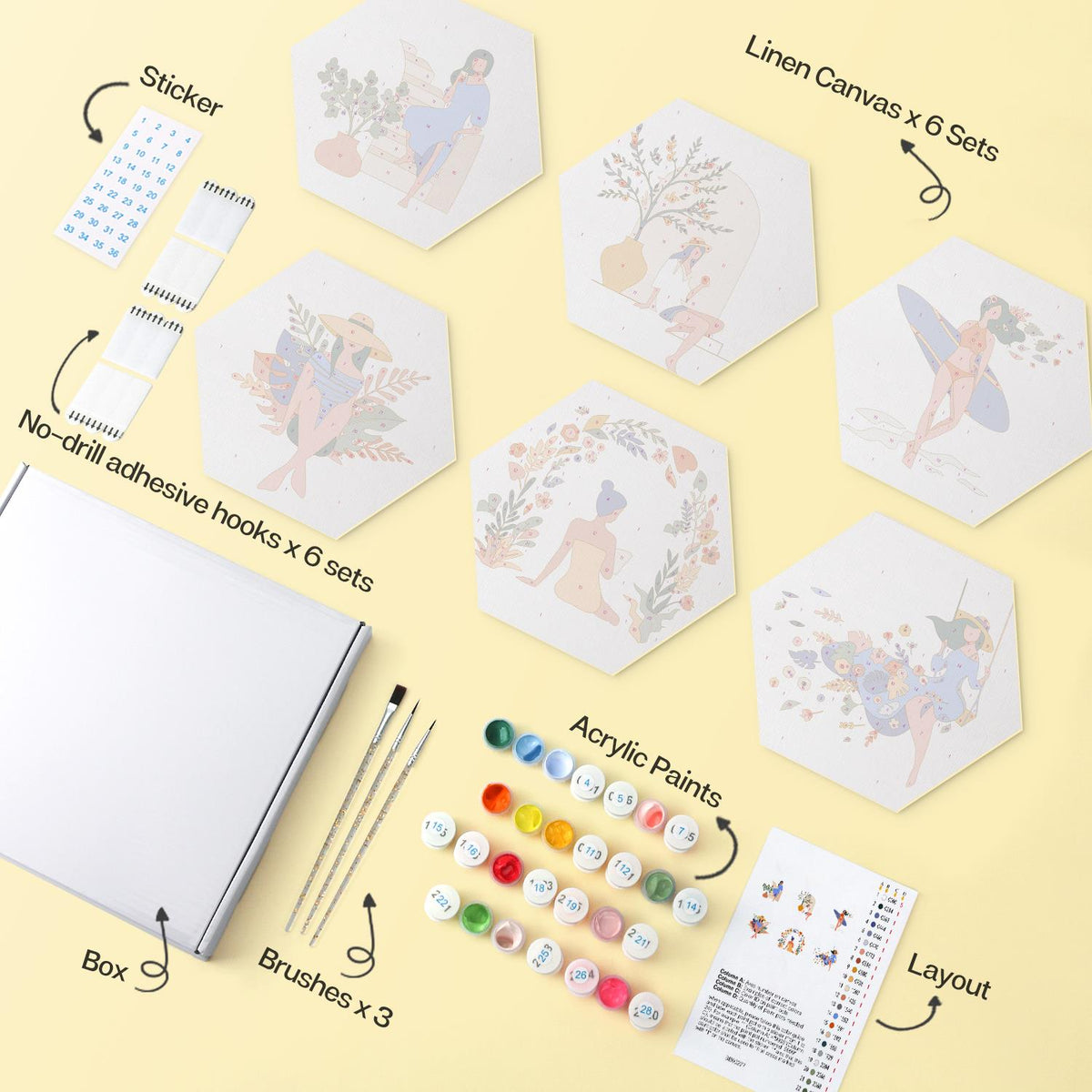 Wildflower and Surf Daydreams mini board kit – image 15