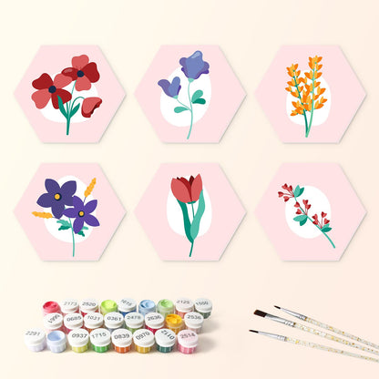 Blush Pink Botanical Sprigs mini board kit – image 3