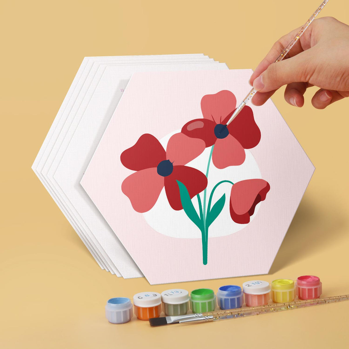Blush Pink Botanical Sprigs mini board kit – image 5