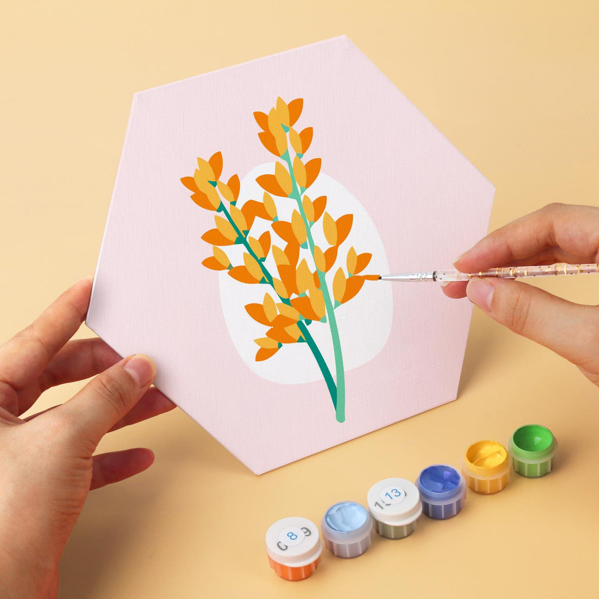 Blush Pink Botanical Sprigs mini board kit – image 9