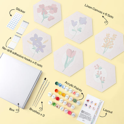 Blush Pink Botanical Sprigs mini board kit – image 15