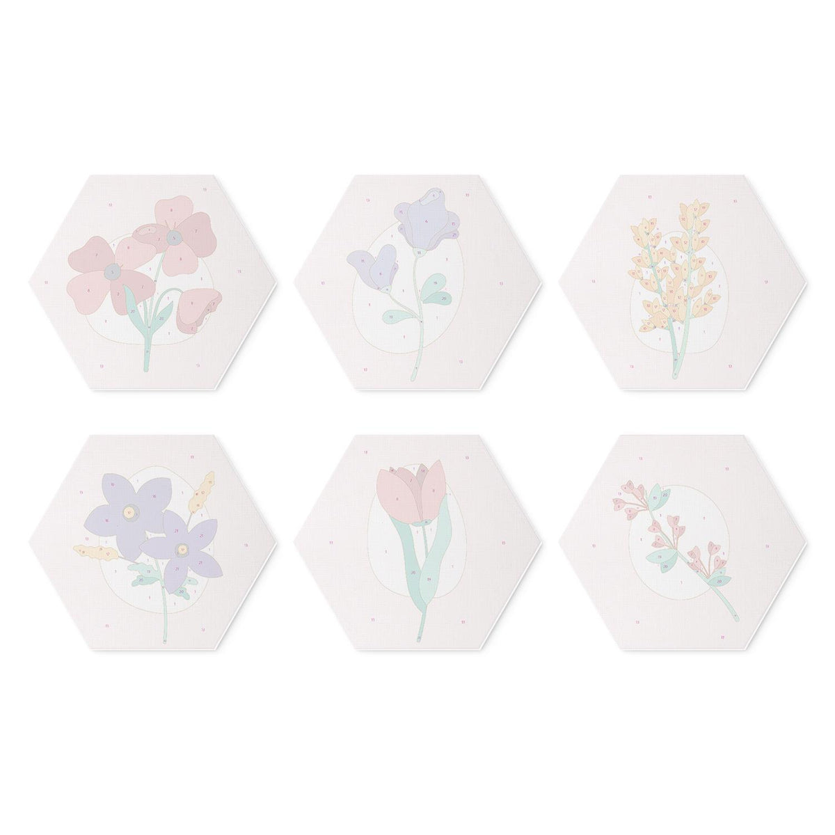 Blush Pink Botanical Sprigs mini board kit – image 17