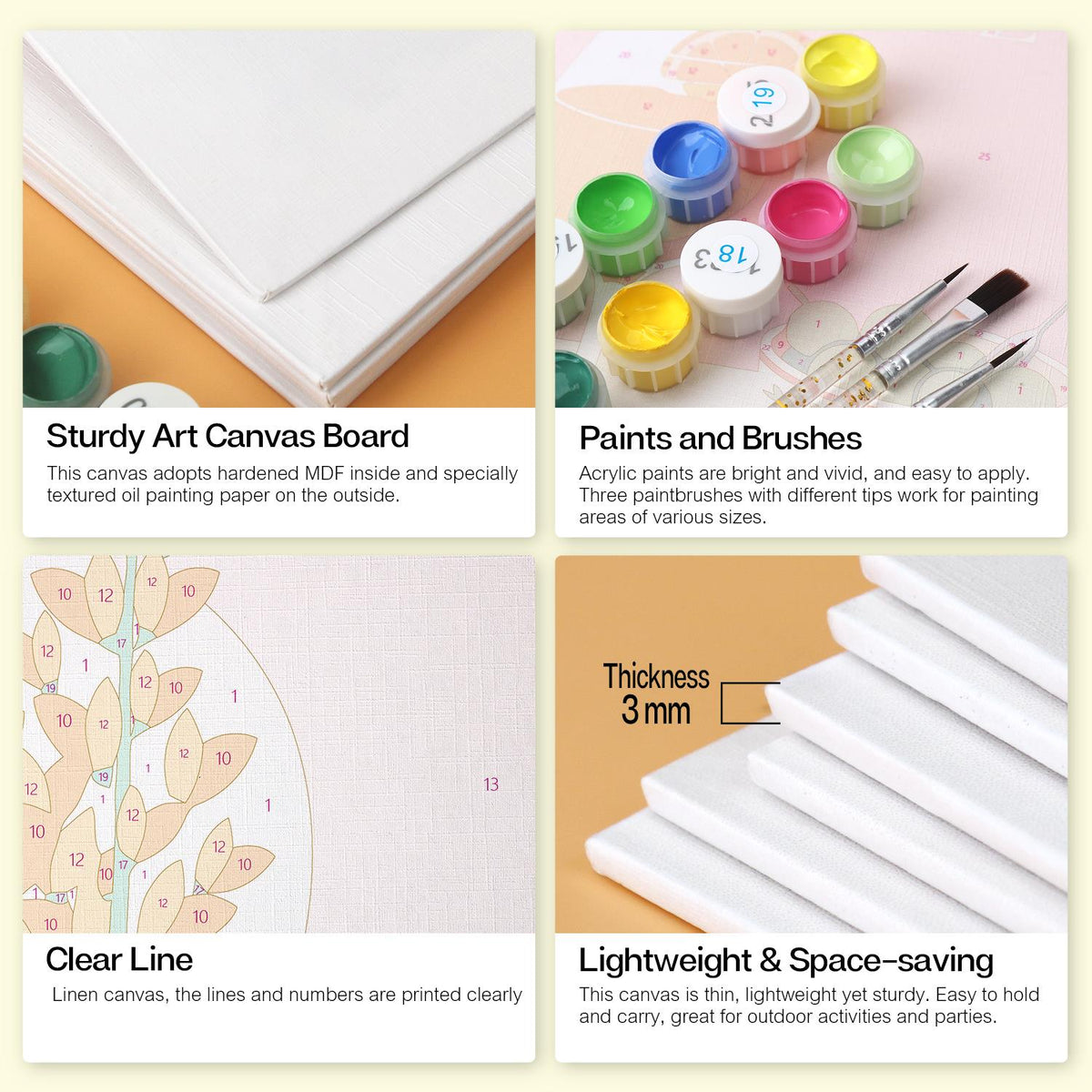 Blush Pink Botanical Sprigs mini board kit – image 18