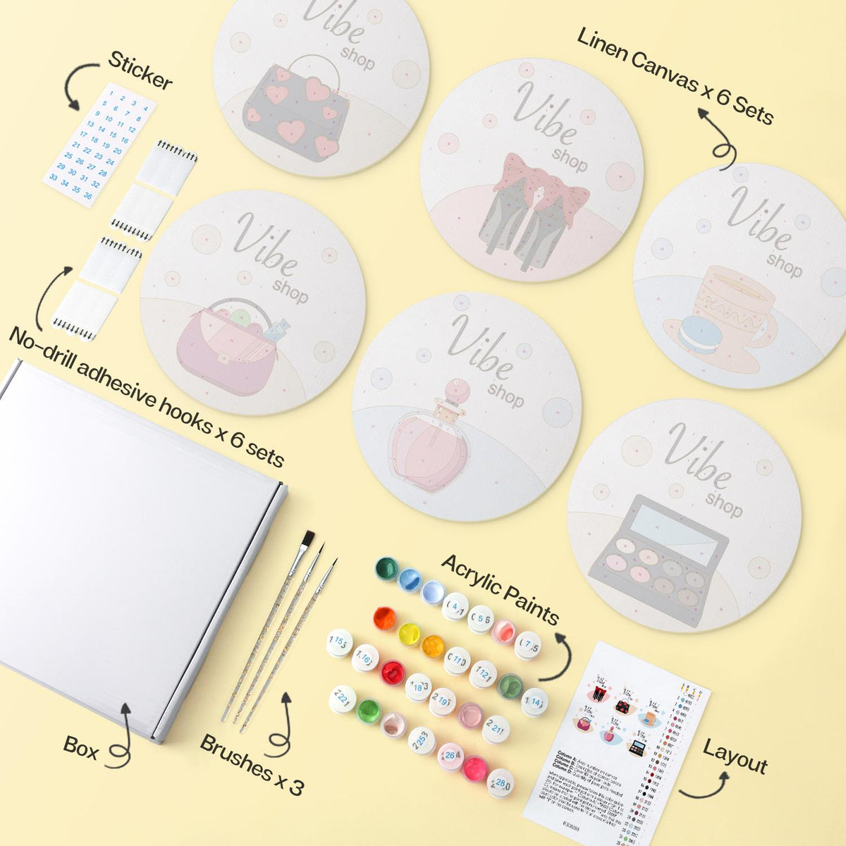 Perfume and Red Heels Boutique mini board kit – image 15