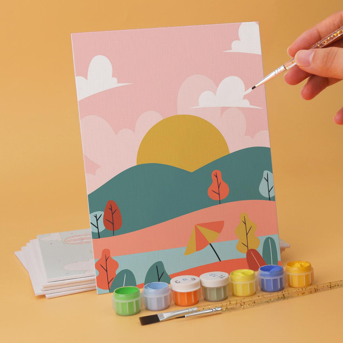 Hot Air Balloons and Windmills mini board kit – image 12