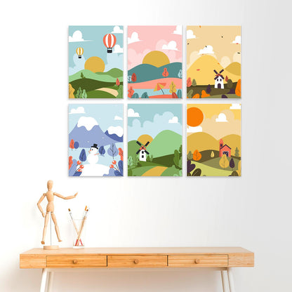 Hot Air Balloons and Windmills mini board kit – image 24