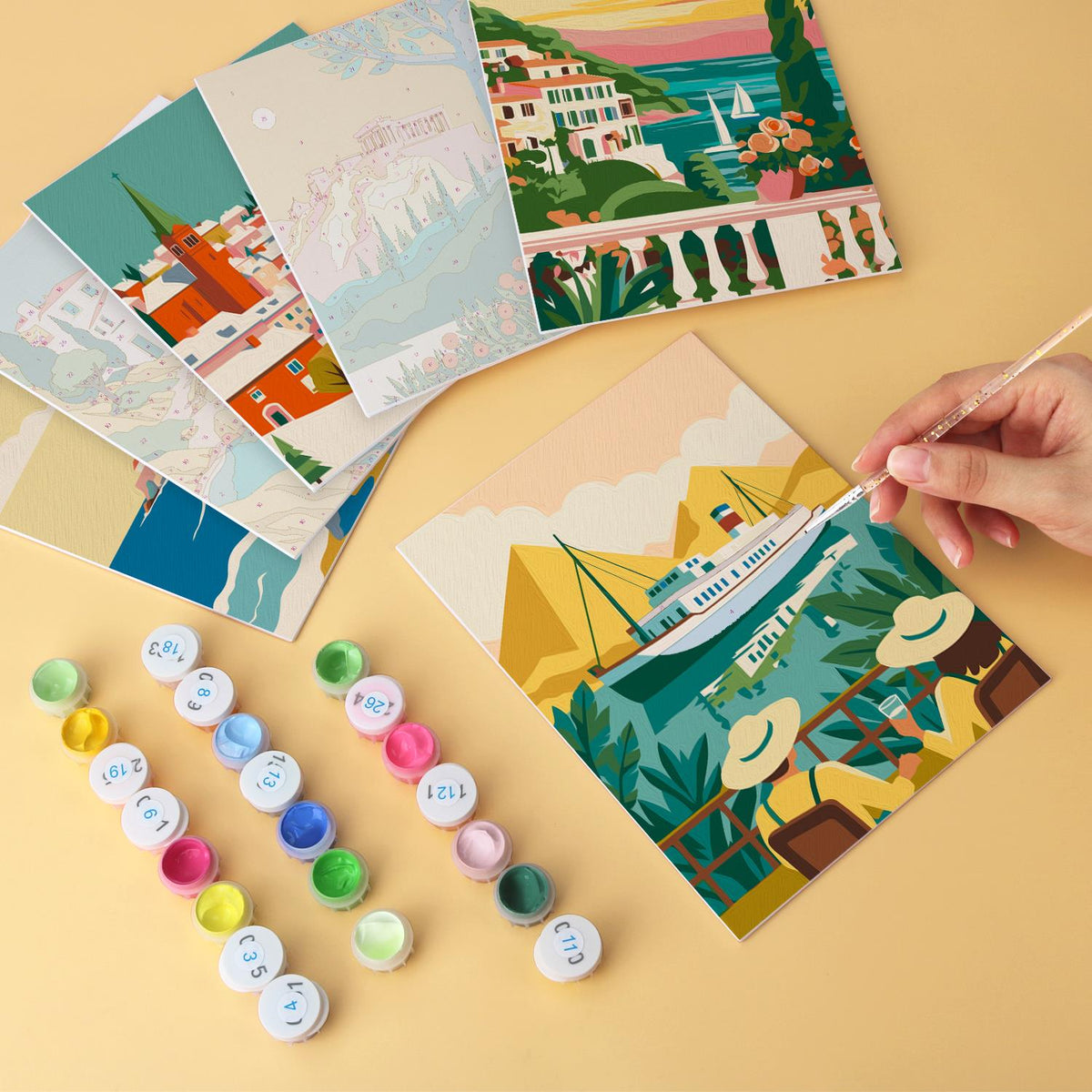 Mediterranean Ferry Holiday mini board kit – image 6