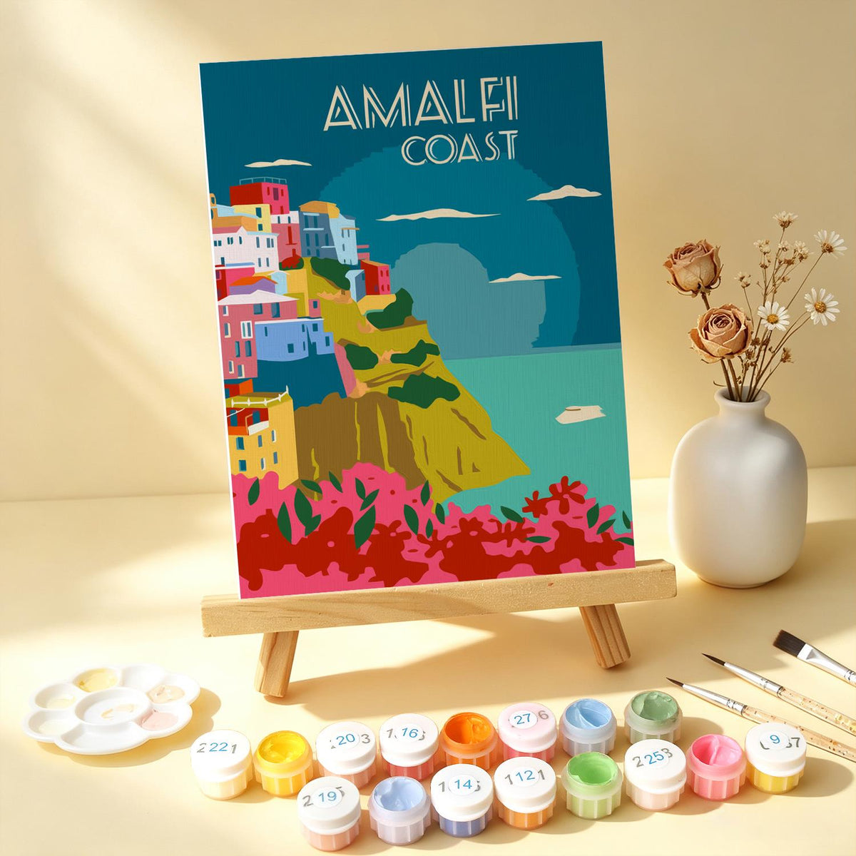 Amalfi Coast and Prague Posters mini board kit – image 14