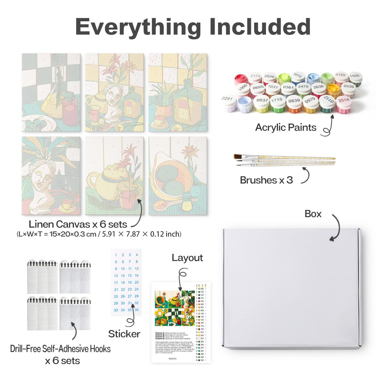 Green Kitchen Lily Still Lifes mini board kit – image 16