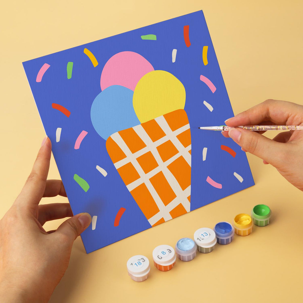 Sailboat and Strawberry Summer mini board kit – image 8