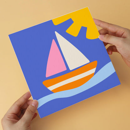 Sailboat and Strawberry Summer mini board kit – image 10