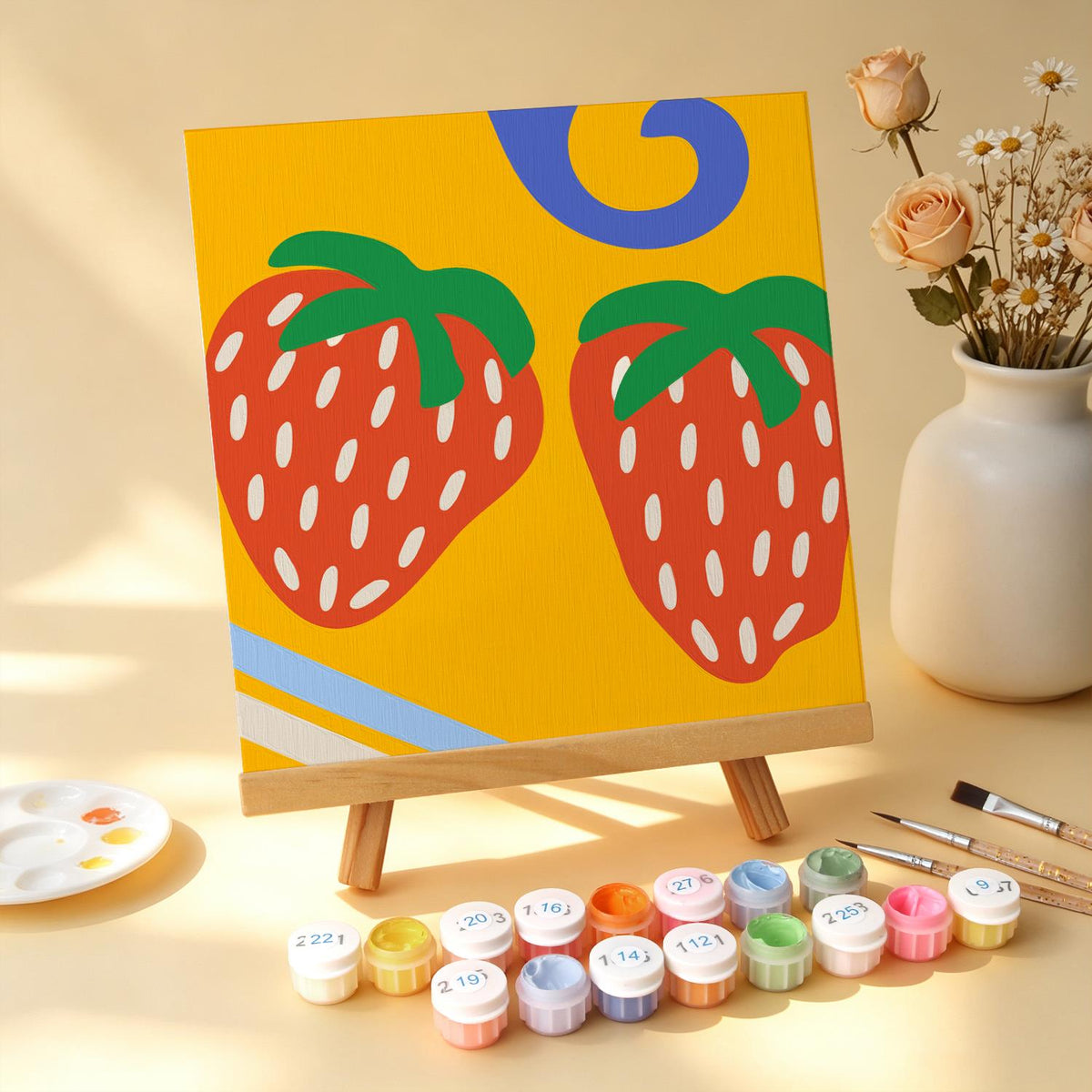 Sailboat and Strawberry Summer mini board kit – image 14