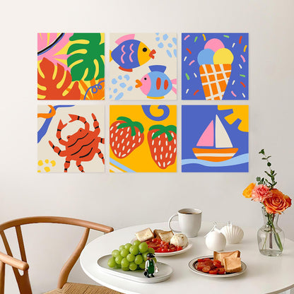 Sailboat and Strawberry Summer mini board kit – image 24
