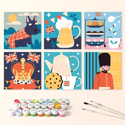 Royal Guard and Teatime Britain mini board kit – image 3