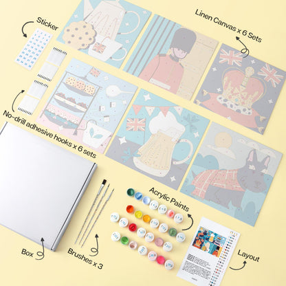Royal Guard and Teatime Britain mini board kit – image 15
