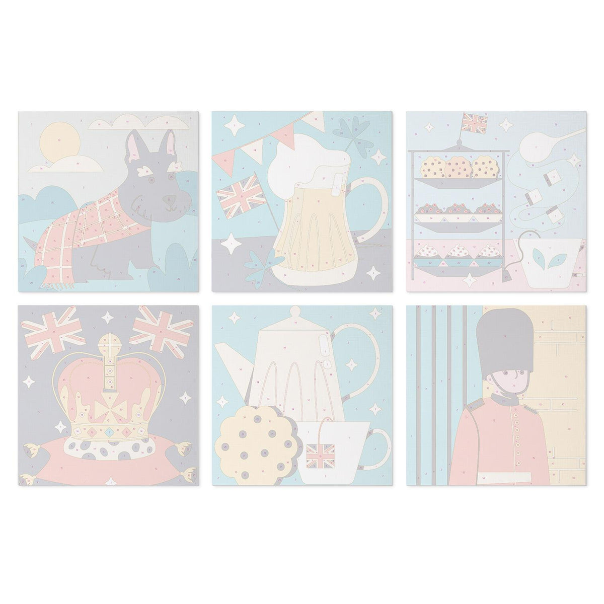 Royal Guard and Teatime Britain mini board kit – image 17