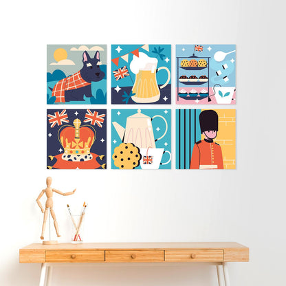 Royal Guard and Teatime Britain mini board kit – image 23