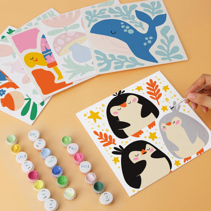 Bold Penguin and Whale Friends mini board kit – image 6