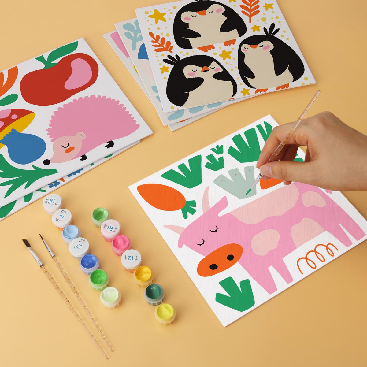 Bold Penguin and Whale Friends mini board kit – image 7