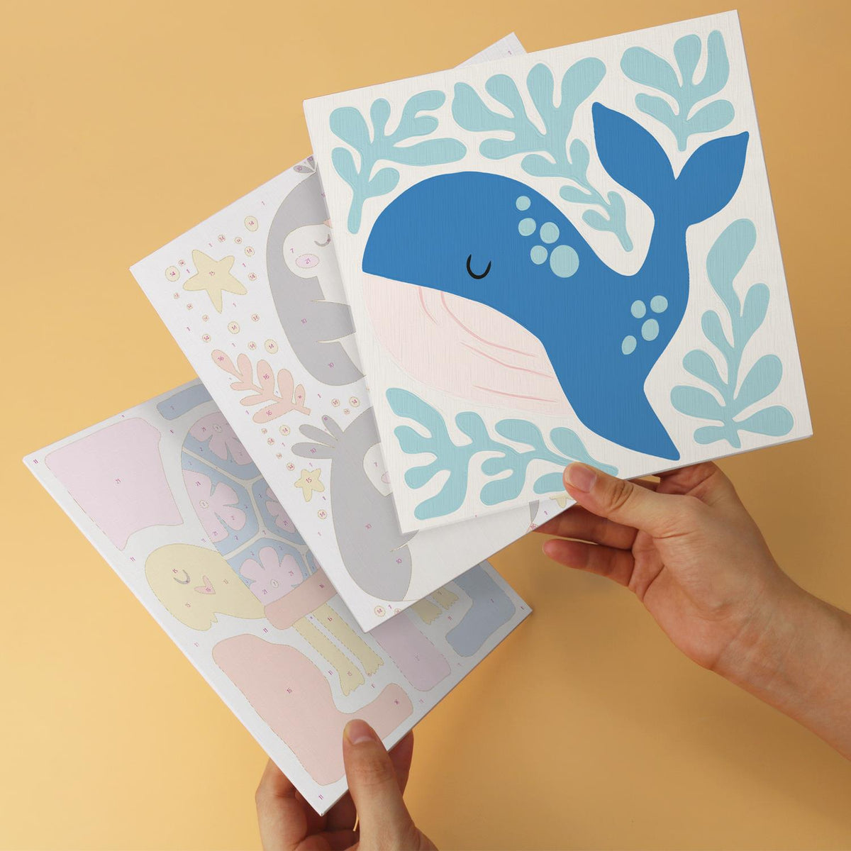 Bold Penguin and Whale Friends mini board kit – image 11